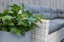 Merkloos Rivièra Original | Loungeset Hoekset Dining Set Tuinset | Wicker | Hoekbank, Hoge Tuintafel, 2 Hockers | 6 Zitplaatsen -Tuin- En Buitenwinkels 1200x793 2