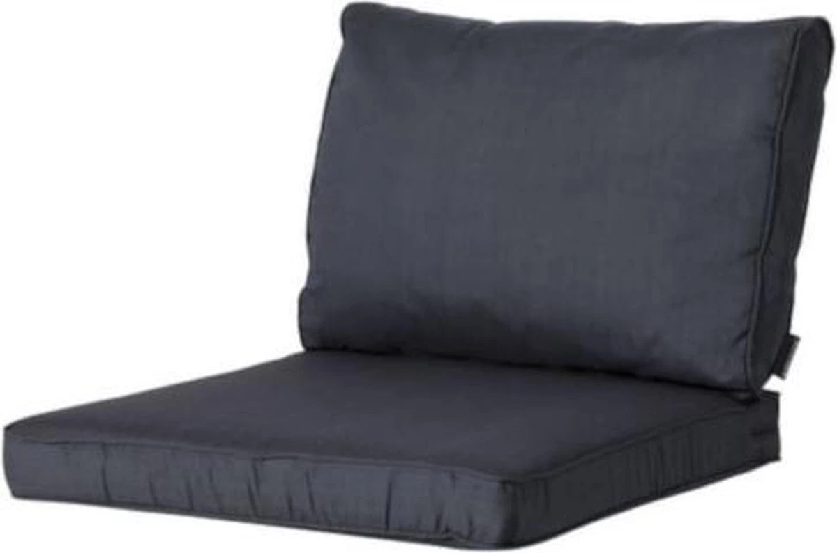 Madison Basic Black Los Zitkussen 60x60cm Voor Loungeset En Tuinbank 3 Madison Basic Black Los Zitkussen 60x60cm Voor Loungeset En Tuinbank - Afbeelding 3