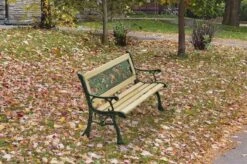 LIFA GARDEN Tuinbank Voor 2 Kinderen | Kinderbank Van Onbewerkt Hout En Ijzer | Nostalgische Tuinbank Met Jungle Afbeelding In De Rugleuning | Tuinbank Om Te Beitsen | 82 X 39 X 50 Cm -Tuin- En Buitenwinkels 1200x799 13