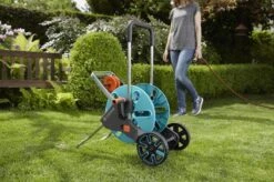 GARDENA - AquaRoll M CleverRoll Easy Slangenwagen - Maximaal 60 Meter - Inklapbare Zwengel -Tuin- En Buitenwinkels 1200x799 160