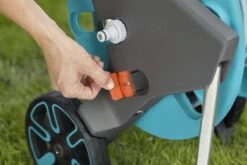 GARDENA - AquaRoll M CleverRoll Easy Slangenwagen - Maximaal 60 Meter - Inklapbare Zwengel -Tuin- En Buitenwinkels 1200x800 393