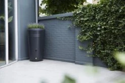 Elho Green Basics Regenton - Regenton - Living Black - Buiten - 200 Liter -Tuin- En Buitenwinkels 1200x800 410