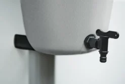 Elho Green Basics Rain Catcher 33 - Regenton Voor Balkonbuiten - Ø 33.5 X H 73.5 Cm - Grijs/Living Concrete -Tuin- En Buitenwinkels 1200x800 413