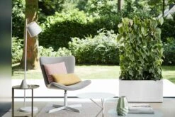 Elho Vivo Matt Finish Lang Wielen 90 - Grote Staande Plantenbak Voor Binnen & Buiten - Gemaakt Van Gereycled Plastic - L 39 X W 88 X H 41 Cm - Wit -Tuin- En Buitenwinkels 1200x800 448