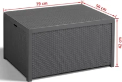 Allibert Arica Tuintafel - 79x59,5x42 Cm - Grafiet 24 Allibert Arica Tuintafel - 79x59,5x42 Cm - Grafiet -Tuin- En Buitenwinkels 1200x806 3