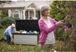 Keter Denali Opbergbox - 570L - 151,7x72,5x70cm - Grijs -Tuin- En Buitenwinkels 1200x812