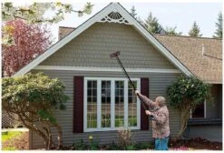 HIGHWALL Telescoopsteel Met Borstel - Glazenwassersset - Tot 4,6m Uitschuifbaar - Met Zeepdispenser -Tuin- En Buitenwinkels 1200x815