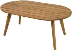 BUITEN Living Seville Lounge Tuintafel | Hardhout | 97x57cm - Ovale Tuintafel -Tuin- En Buitenwinkels 1200x828