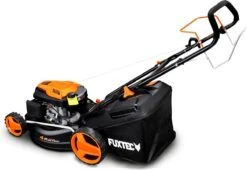 FUXTEC Grasmaaier Benzine - 46cm - Zelfrijdend / Zelftrekkend / Achterwielaandrijving - Mulchfunctie - Opvangbak 50L - FX-RM4646 -Tuin- En Buitenwinkels 1200x828 4