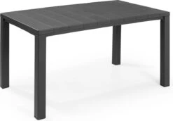 Alice's Garden Tuinset Julie/Elisa - 147x90x74cm - 6 Stoelen - Kunsthars - Grafietkleur 8 Alice's Garden Tuinset Julie/Elisa - 147x90x74cm - 6 Stoelen - Kunsthars - Grafietkleur -Tuin- En Buitenwinkels 1200x836 3