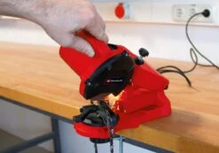 Einhell Kettingslijper GC-CS 85 E (85 W - 5500 /min - Slijphoekverstelling W. Schaal - Kettingspanner - Dieptebegrenzer Incl. Slijpschijf) -Tuin- En Buitenwinkels 1200x839 4