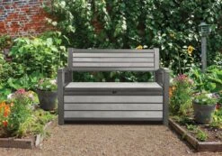 Keter - Hudson Bench Box - 2-zits Bank - Opbergbox - Hout Look & Feel - 227L - 138x63x89cm - Antraciet 15 Keter - Hudson Bench Box - 2-zits Bank - Opbergbox - Hout Look & Feel - 227L - 138x63x89cm - Antraciet -Tuin- En Buitenwinkels 1200x841 1