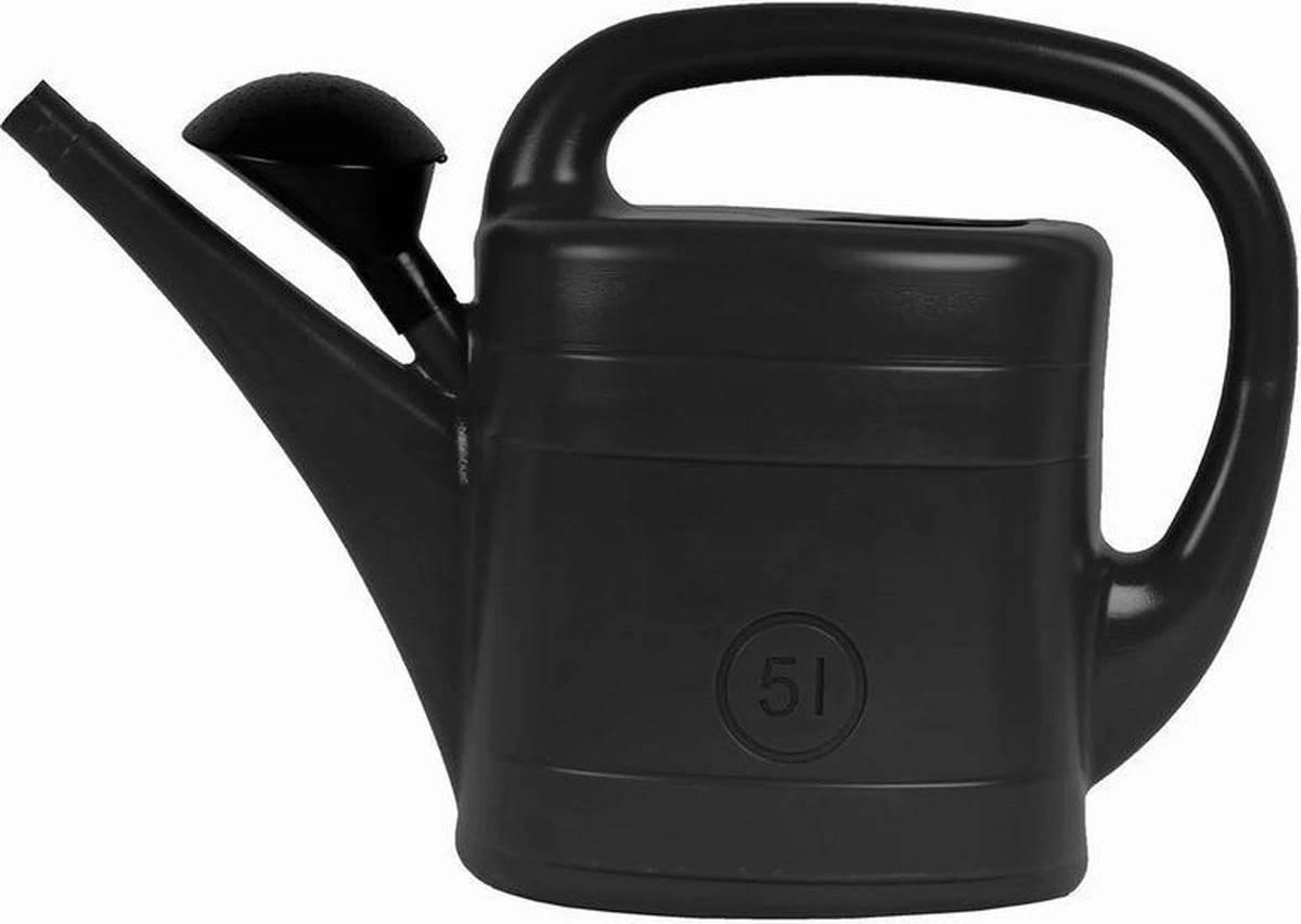 Merkloos Zwarte Kunststof Tuingieter 5 Liter - Tuin Artikelen/toebehoren 2 Merkloos Zwarte Kunststof Tuingieter 5 Liter - Tuin Artikelen/toebehoren - Afbeelding 2