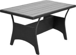 Casaria Polyrattan Tuinset - 15 Delig Voor 6 Personen – Crème Zwart -Tuin- En Buitenwinkels 1200x869 4