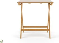 Bistro Set Hout Balkonset FSC – Patio Set Tuin – Houten Frans Tuinsetje – Kleine Tuinset – Complete Kleine Balkon Tafelset Met Gratis Bijzettafel – Hardhout FSC Balkonstoelen & Balkon Tafel - Tuintafel En Stoelen - Bistroset Van Hout – Balcony Set -Tuin- En Buitenwinkels 1200x884 1