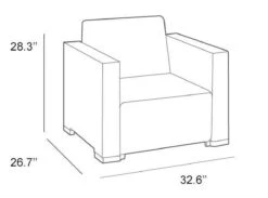 Allibert California Loungeset - 5 Personen - Cappuccino -Tuin- En Buitenwinkels 1200x889