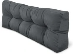 Beautissu Style – Palletkussen Set – 1x Zitkussen 120x80 Cm & 1x Rugkussen 120x40 Cm – Graphiet Grijs -Tuin- En Buitenwinkels 1200x895 4