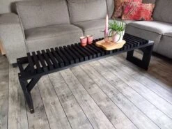 Tuinbank Design 2023 - 150CM - Grenen Hout - Zwart -Tuin- En Buitenwinkels 1200x900 4