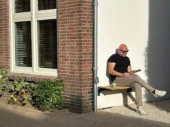 MaximaVida Opklapbare Gevelbank Jordaan 100 Cm- FSC Eikenhout -Tuin- En Buitenwinkels 1200x900 8