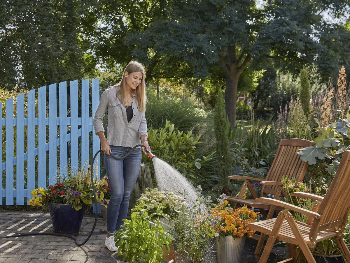 GARDENA - Textielslang Liano - Met Aansluitset - 10m Tuinslang - 13mm 2 GARDENA - Textielslang Liano - Met Aansluitset - 10m Tuinslang - 13mm - Afbeelding 2