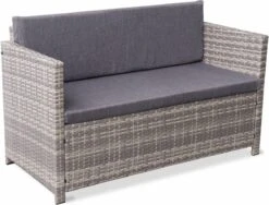 Alice's Garden Loungeset Perugia - 4 Plaatsen - Kleine Tuinset - Wicker - Grijstinten 6 Alice's Garden Loungeset Perugia - 4 Plaatsen - Kleine Tuinset - Wicker - Grijstinten -Tuin- En Buitenwinkels 1200x915 2