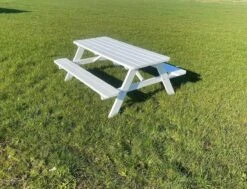Goedkopepicknicktafels.nl | Witte XL Picknicktafel | Tuintafel 6 Persoons | Wit Gespoten Gedroogd Grenen Hout! 12 Goedkopepicknicktafels.nl | Witte XL Picknicktafel | Tuintafel 6 Persoons | Wit Gespoten Gedroogd Grenen Hout! -Tuin- En Buitenwinkels 1200x918 1