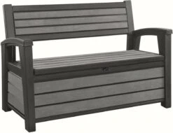 Keter - Hudson Bench Box - 2-zits Bank - Opbergbox - Hout Look & Feel - 227L - 138x63x89cm - Antraciet 25 Keter - Hudson Bench Box - 2-zits Bank - Opbergbox - Hout Look & Feel - 227L - 138x63x89cm - Antraciet -Tuin- En Buitenwinkels 1200x922 1
