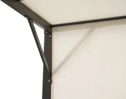 MaxxGarden Pergola - Partytent - Tuinpaviljoen Met één Gesloten Zijkant - 3x3x2,3 M - Cream -Tuin- En Buitenwinkels 1200x940 2