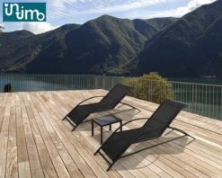 Intimo Ligbeddenset + Tafel - Zwart - 163x60x65/45x45x40 -Tuin- En Buitenwinkels 1200x960 5