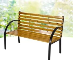 Dutcc 41142 - Tuinbank - Woodstock - 120 Cm – Zwart -Tuin- En Buitenwinkels 1200x978 3