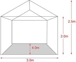 MaxxGarden Partytent - Paviljoen - 3x4m - Incl. Zijwanden - Waterdicht - Antraciet 11 MaxxGarden Partytent - Paviljoen - 3x4m - Incl. Zijwanden - Waterdicht - Antraciet -Tuin- En Buitenwinkels 1200x979 2