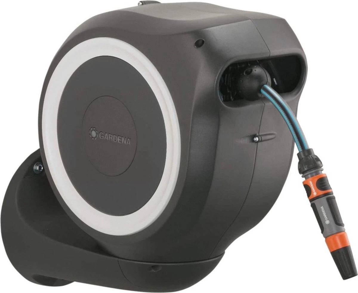 GARDENA - Wandslangenbox RollUp S - Slanghouder - 15 Meter - Ø 11 Mm 2 GARDENA - Wandslangenbox RollUp S - Slanghouder - 15 Meter - Ø 11 Mm - Afbeelding 2