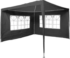 Garden Royal Partytent 3x3m Grijs Met 2 Zijwanden -Tuin- En Buitenwinkels 1200x990