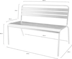 MaximaVida Metalen Tuinbank Max 120 Cm Olijfgroen -Tuin- En Buitenwinkels 1200x992 1