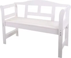 SenS-Line Friesen Tuinbank - Hout - Wit -Tuin- En Buitenwinkels 1200x992
