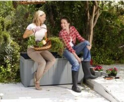 Keter Novel Opbergbox - 340L - 124x55x62.5cm - Grijs 19 Keter Novel Opbergbox - 340L - 124x55x62.5cm - Grijs -Tuin- En Buitenwinkels 1200x993