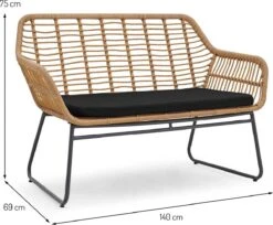 Milton & Oldbrook Tuinset 4-delig Kilsund Naturel -Tuin- En Buitenwinkels 1200x993 3