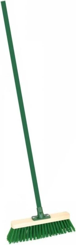 Benson Groene Straatbezem Met Afschroefbare Steel -Tuin- En Buitenwinkels 376x1200