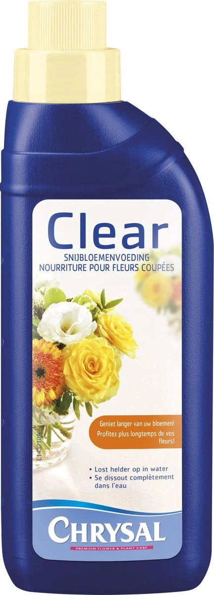 Pokon Chrysal Clear Snijbloemenvoeding - 500ml 1 Pokon Chrysal Clear Snijbloemenvoeding - 500ml
