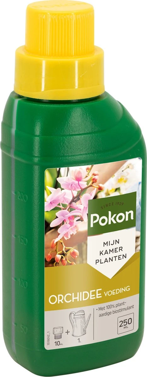 Pokon Orchidee Voeding - 250ml - Plantenvoeding - 10ml Per 1L Water 2 Pokon Orchidee Voeding - 250ml - Plantenvoeding - 10ml Per 1L Water - Afbeelding 2