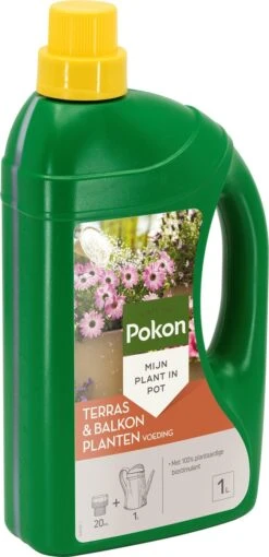 Pokon Terras & Balkonplanten Voeding - 1l - Plantenvoeding - 20ml Per 1L Water -Tuin- En Buitenwinkels 581x1200 4