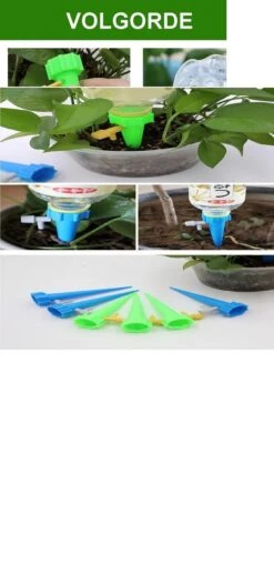Plant Bewateringssysteem - 12 Stuks - Bewateringsyteem - Watergeefsysteem - Plantenbol - Automatische Gieter - Water Druppelaar - Druppelsysteem - Bewateringssysteem - Druppel Systeem - Water Geef Systeem - Plantenbol -Tuin- En Buitenwinkels 582x1200