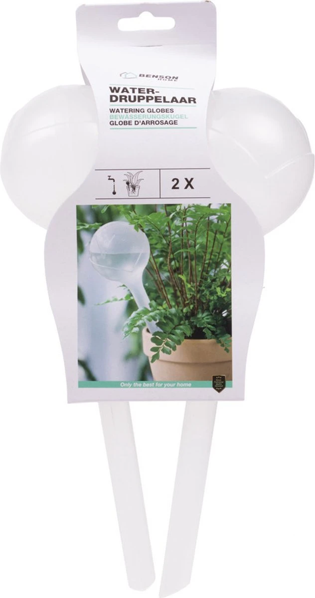 Benson Waterdruppelaar - 2 Stuks - Kunststof - 40 Ml - Waterbol 3 Benson Waterdruppelaar - 2 Stuks - Kunststof - 40 Ml - Waterbol - Afbeelding 3