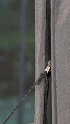 Weersbestendige Parasolhoes - Max. 4 X 4 M - Grijs / Antraciet - Zweefparasol -Tuin- En Buitenwinkels 680x1200