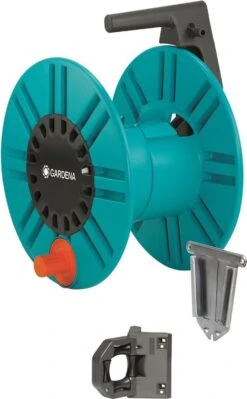 GARDENA - Wandslanghouder 60 Met Slanggeleider - Slanghouder - Maximale Capaciteit 60 Meter -Tuin- En Buitenwinkels 742x1200