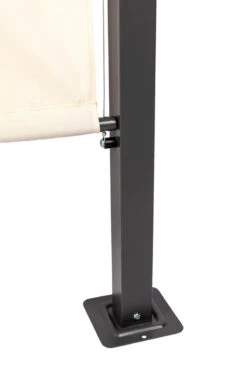 MaxxGarden Pergola - Partytent - Tuinpaviljoen Met één Gesloten Zijkant - 3x3x2,3 M - Cream -Tuin- En Buitenwinkels 799x1200 5