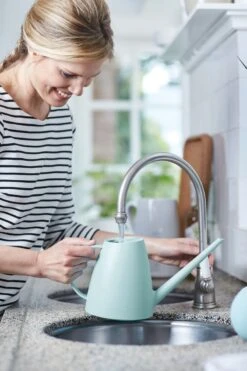 Elho Brussels Gieter 1,8l - Gieter Voor Binnenkweken En Oogsten - Ø 33.0 X H 17.0 Cm - Groen/Mint -Tuin- En Buitenwinkels 800x1200 110