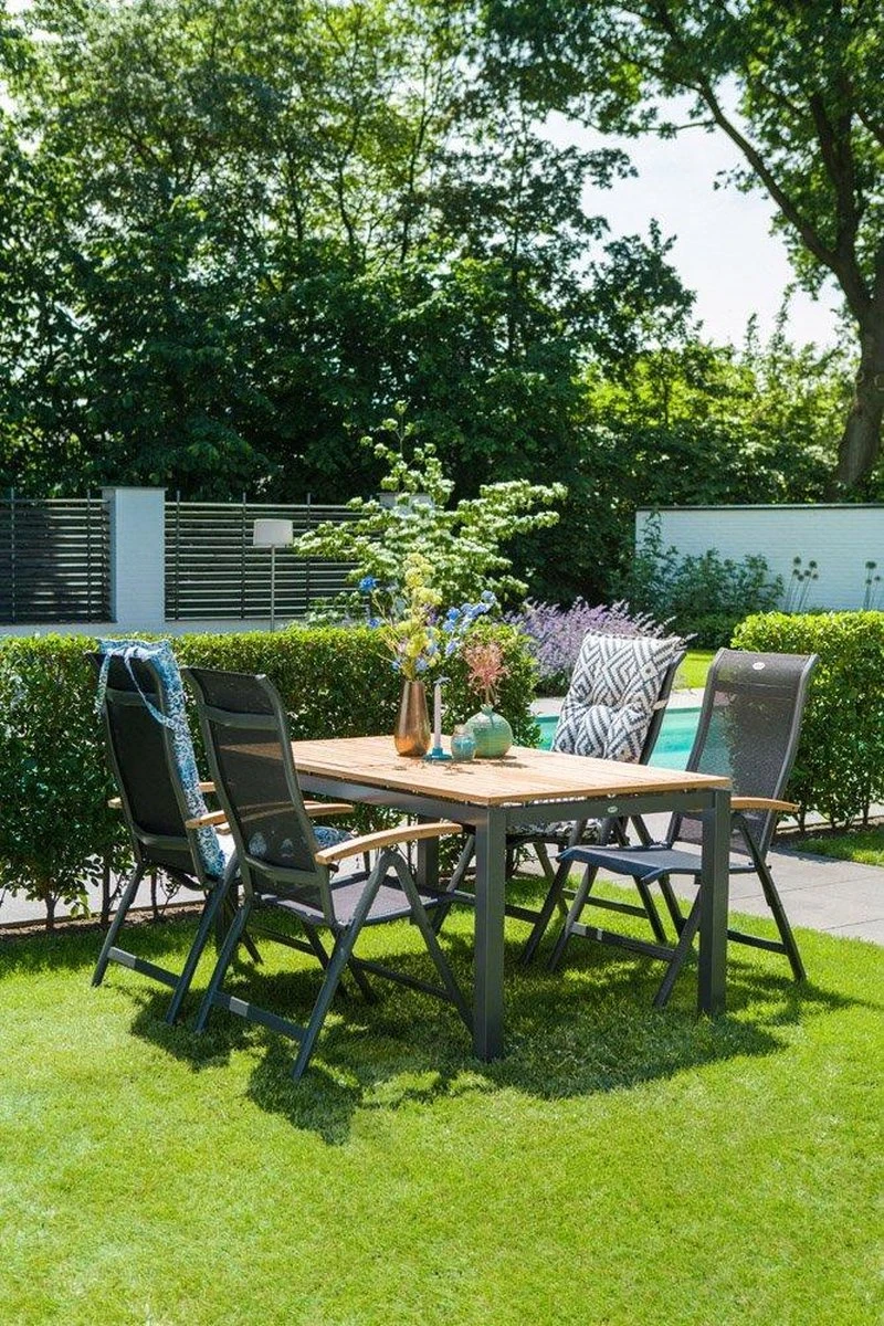 Hartman Alice Verstelbare Tuinstoel - Grijs 7 Hartman Alice Verstelbare Tuinstoel - Grijs - Afbeelding 7