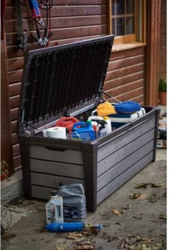 Keter Brushwood Opbergbox - Kussenbox - 455L - 145x69,7x60,3cm - Grafiet 11 Keter Brushwood Opbergbox - Kussenbox - 455L - 145x69,7x60,3cm - Grafiet -Tuin- En Buitenwinkels 813x1200 1