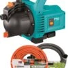 GARDENA - Classic Besproeiingspomp 3000/4 Compleet - Waterpomp - Incl. 3.5 M Aanzuigslang En 20 M Slang